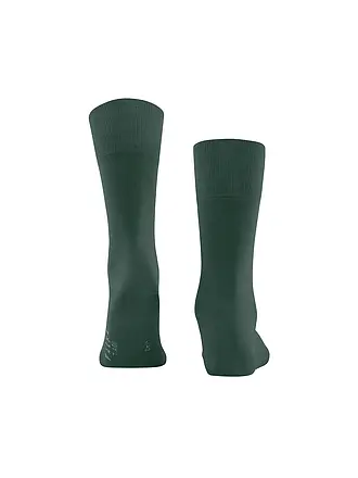FALKE | Chaussettes TIAGO black | dunkelgrün